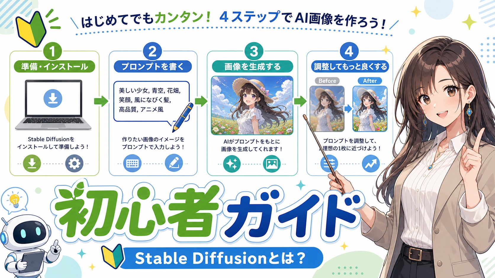 Stable Diffusionとは？初心者でも分かる完全ガイド
