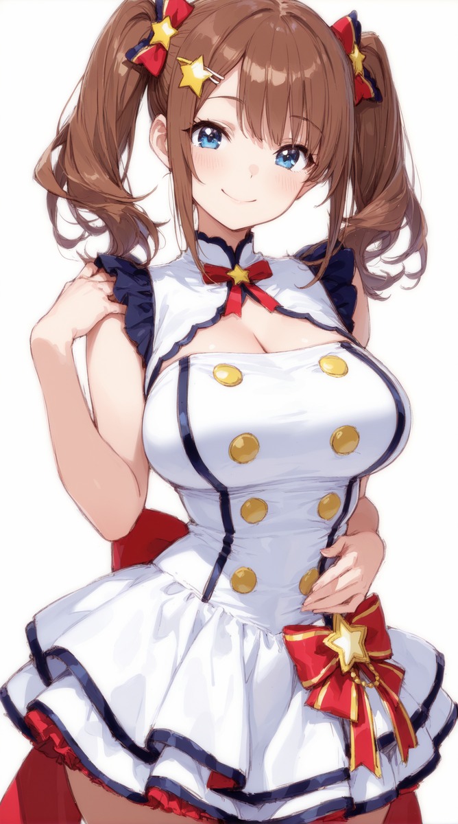 Stable Diffusionで生成したアイドルステージ衣装風の服装プロンプト実例