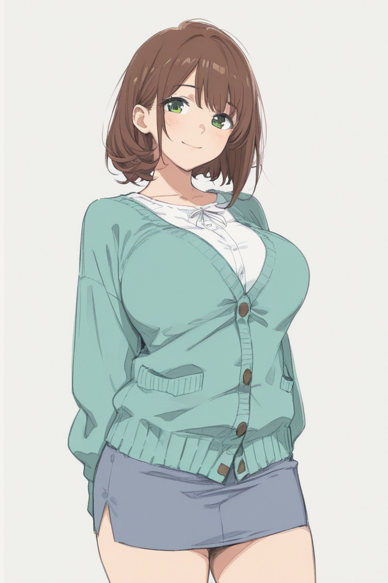 色数を絞った塗りの実生成画像