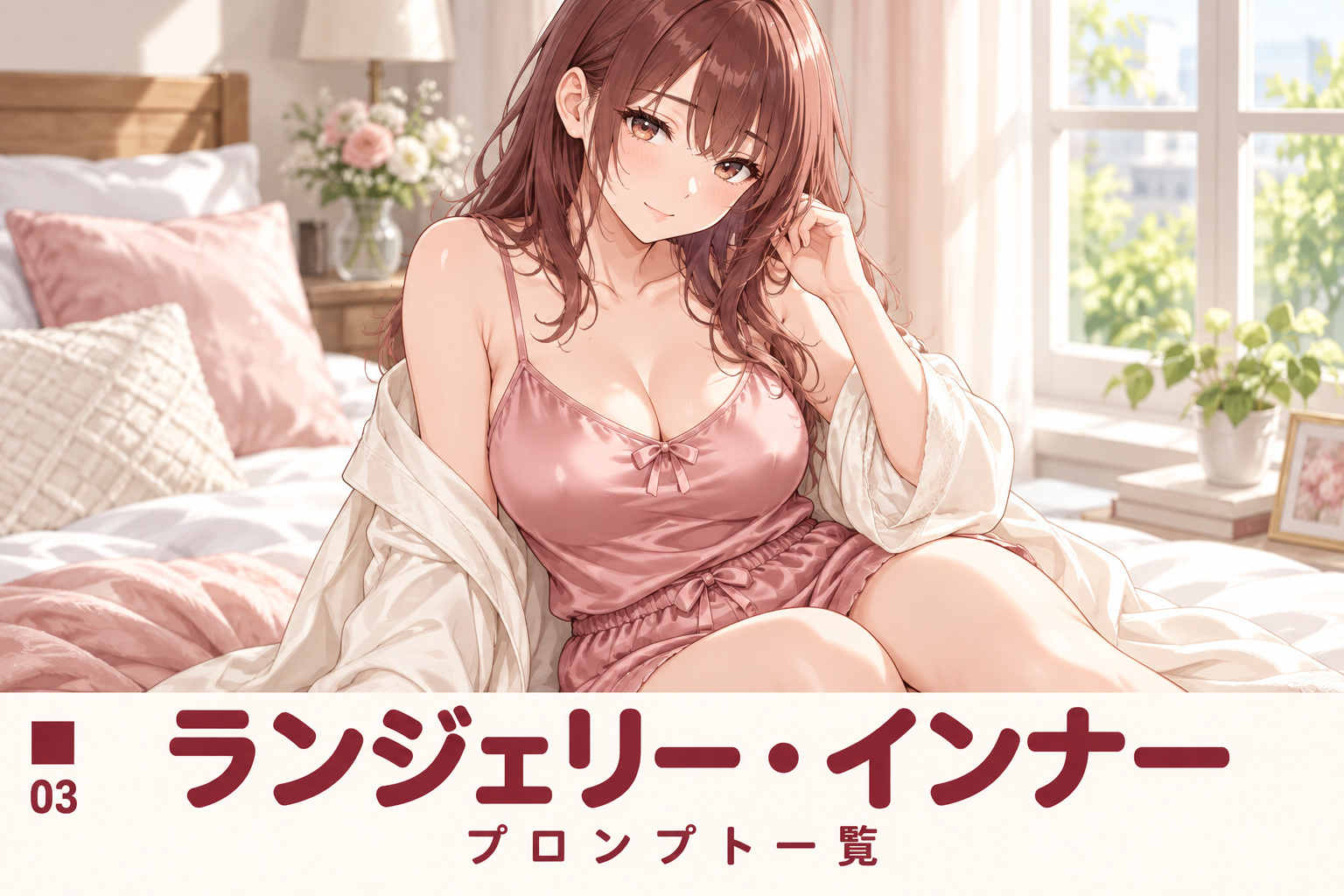 Stable Diffusion(SD)ランジェリー・インナープロンプト一覧