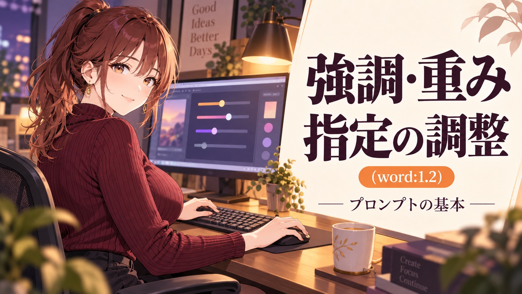 Stable Diffusion(SD)強調・重み・指定の調整|括弧の使い方と効かないときの直し方