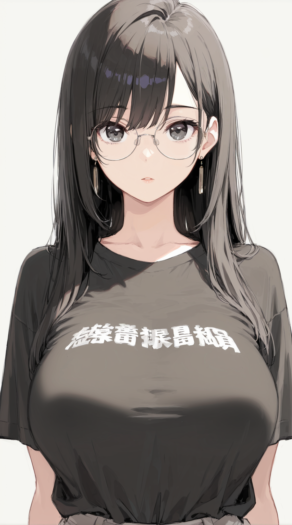 オーバルメガネの生成例