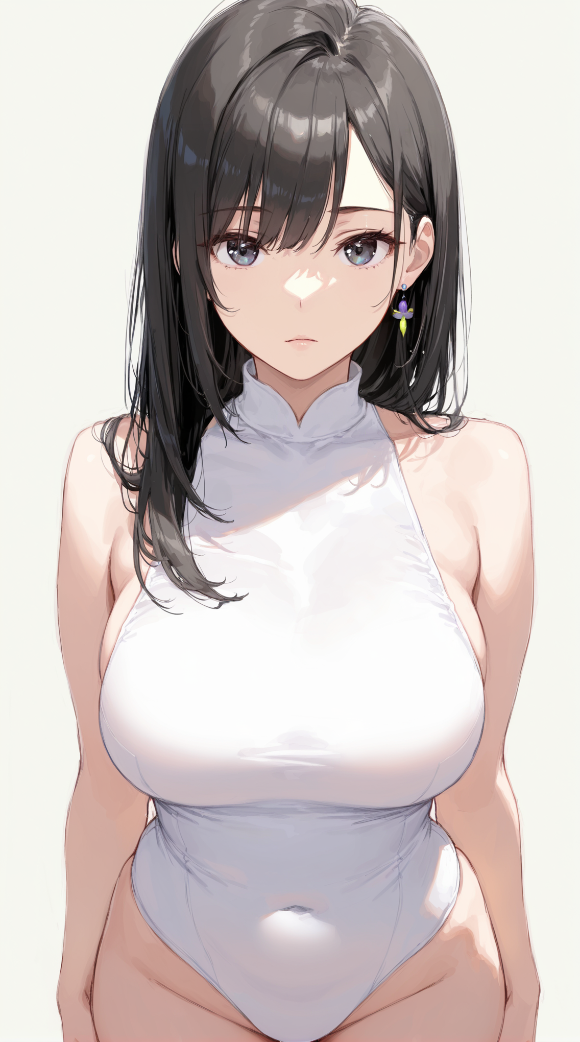 ハイネックワンピースの生成例