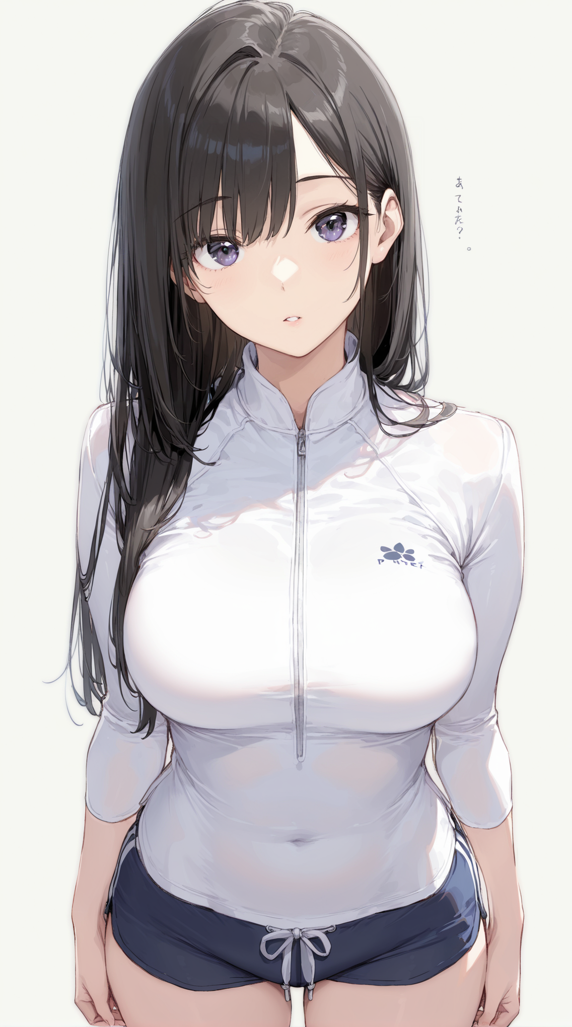 ラッシュガードとスイムショーツの生成例